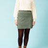 Women Mademoiselle Yéyé Skirts | Stage Time Gots Skirt-Green/Black